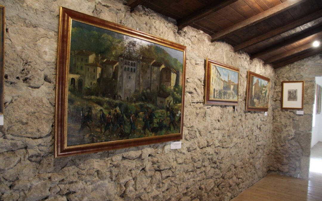 Grande successo della mostra “La guerra civile nell’Abruzzo teramano nelle opere di Renato Coccia” presso la Fortezza Borbonica di Civitella del Tronto